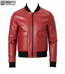 Chaqueta de Invierno de Cuero Genuino para Mujer, Nueva Moda 2025, Personalizable, Tejida, Transpirable, de Alta Calidad - Product Image 2