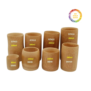 Tasse à boire en bambou Fourniture industrielle Tasse de restaurant Exportation internationale - Product Image 6