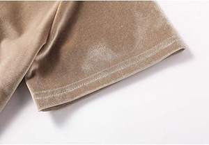 T-shirt unisexe à col rond, manches longues, en velours, respirant, écologique, prêt pour l'hiver, de haute qualité, vente chaude, décontracté - Product Image 3