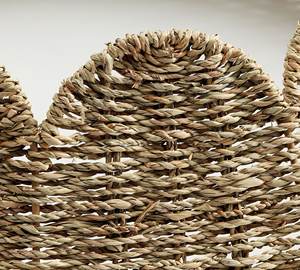 Collar de árbol de Navidad tejido a mano decoración al por mayor collar de árbol de vieira tejido de color personalizado - Product Image 4