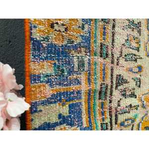พรมวินเทจสไตล์ตุรกี ขนาด 5.2x7.8 ฟุต พรมลายสัตว์สีส้ม - Product Image 4