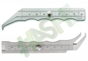 Thorpe Pied à coulisse de 4.5 pouces avec graduations de 80 mm de pouce et mm, mesure jusqu'à 3 pouces-Garantie 1 an - Product Image 3