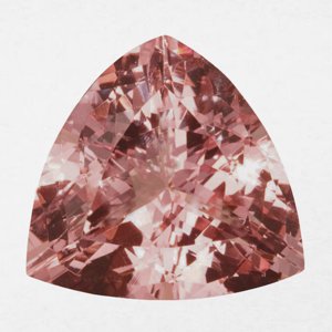 100% morganita Natural trillón forma corte piedra preciosa suelta excelente corte calibrado piedra preciosa suelta para la fabricación de joyas hermosas - Product Image 1