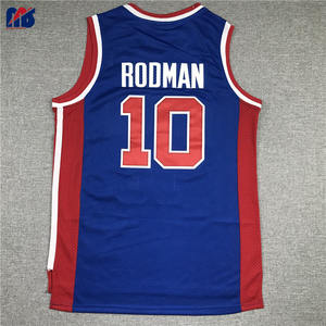 Maillot de basket-ball pour hommes, en tissu respirant de haute qualité, 75 Styles différents - Product Image 6