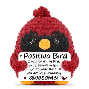 Muñeco de Ganchillo de Pájaro de Energía Positiva DIY al por Mayor, Decoración para el Hogar y Regalo Inspirador para Niños y Adultos para Halloween - Product Image 5