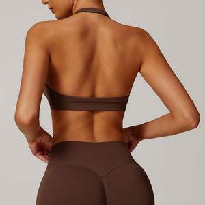 Soutien-gorge de sport pour femme de haute qualité, design unique et haut de gamme, dos nageur, personnalisable, pour la salle de sport, le yoga, haute tenue, imperméable, simple - Product Image 5