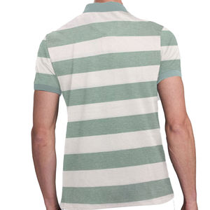 เสื้อโปโลของผู้ชายเสื้อโปโลผ้าคอตตอนพิมพ์ลายปักโลโก้กำหนดเองแห้งเร็วเสื้อยืดกอล์ฟแบบกำหนดเอง - Product Image 6