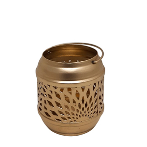 Lanterne en fer avec poignée et T Lite lanternes de Festival couleur or pour maison et dessus de Table personnalisées en vrac - Product Image 4
