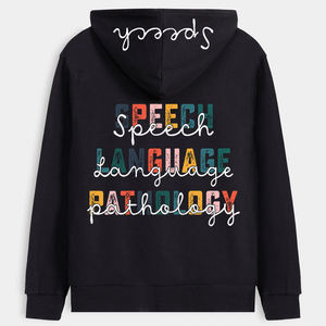 2025 Sudadera con capucha de algodón mezclado de lana de gran tamaño con cremallera completa para hombre, ropa de calle, estampado de cara completa teñido liso, impresión Digital, gran oferta - Product Image 6