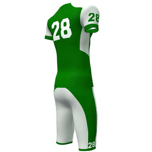 Uniforme de football américain brodé et sublimé en sergé, maillot de football américain personnalisé pour jeunes - Product Image 5