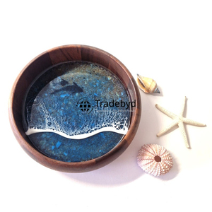 Bol en résine artisanal écologique de style ange pour une vie durable et la décoration de table Tradebyd - Product Image 3