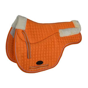Tapis de selle synthétique léger de qualité supérieure Remplissage en laine polyester coton haut de gamme Nouvelle gamme de couleurs pour l'équitation - Product Image 4