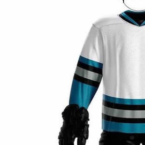 Nuevo uniforme de hockey sobre hielo diseños personalizados nombre del equipo impresión por sublimación entrenamiento camisetas de hockey uniformes para hombres - Product Image 4