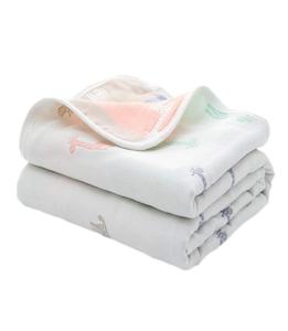 Manta envolvente de muselina transpirable de calidad de exportación para bebés hecha de algodón 100% para uso en todas las estaciones disponible a precio de exportación - Product Image 3
