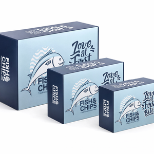 กล่องบรรจุภัณฑ์สำหรับปลาและมันฝรั่งทอด - Product Image 5