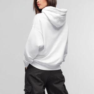 Winter Wear Baggy Hoodie Tracksuits <b>Women</b> Drop Shoulder Pullover Hood Top Ladies Heavy Weight <b>Jogger</b> Hoodies Tracksuit <b>Women's</b> - Product Image 2