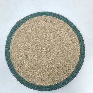 Napperon en jonc de mer de Style bohème écologique fabriqué à la main de haute qualité 350mm de diamètre meilleure vente nouveau dessus de table - Product Image 1