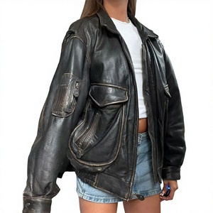 Top Hot Premium Quality Leather Jacket for Women Style With Custom Design Logo Original Leather Jacket - Product Image 1