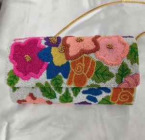 กระเป๋าปักลูกปัดสไตล์ชาติพันธุ์คุณภาพเยี่ยม เหมาะสำหรับงานเทศกาล งานแต่งงาน และการใช้งานทางวัฒนธรรม มีจำหน่ายสำหรับการส่งออก ราคาขาย - Product Image 5