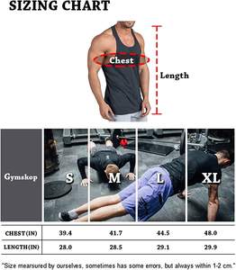 Débardeur de musculation pour homme Design Stringer personnalisé de haute qualité 100% coton tissé tricoté respirant - Product Image 6