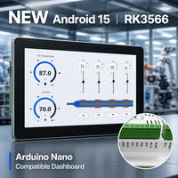 Pantalla Android Profesional para Arduino Nano RK3566, Panel PC Android de 7 Pulgadas con PoE para el Control del Panel de Control del Hogar