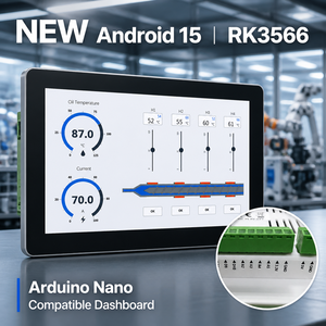 หน้าจอแอนดรอยด์ระดับมืออาชีพสำหรับ Arduino Nano RK3566 ขนาด 7 นิ้ว พร้อม PoE สำหรับควบคุมแผงควบคุม Home Assistant - Product Image 1