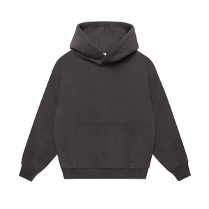 À la mode Hommes Slouchy Hoodie Doux Polaire Baggy Sweat Pour La Mode Street Look Impression Personnalisée - Product Image 4