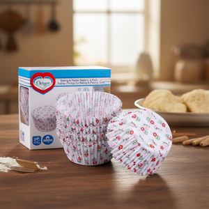 Moldes de Papel para Hornear Dr. Oetker, Paquete de 4, Diseño Floral, para Repostería - Product Image 3