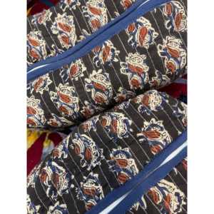 Bolsa de Cosméticos Grande Estilo Bohemio, Ecológica, de PU a Rayas con Cierre de Cremallera, Logotipo Personalizable, Estuche de Maquillaje con Diseño de Puntos - Product Image 2