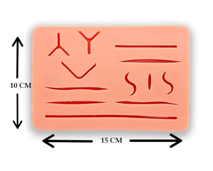 Base de instrumentos quirúrgicos para estudiantes de medicina, almohadilla de sutura eléctrica Manual, Kit de herramientas de entrenamiento, Kit de práctica de sutura de silicona, Material de acero - Product Image 6
