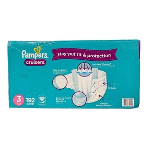 ผ้าอ้อมเด็ก Pampers Cruisers-ขนาด3 (16-28ปอนด์) 192นับ - Product Image 2