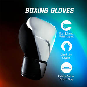 ถุงมือชกมวยสำหรับฝึกต่อสู้ถุงมือทำจากหนังถุงมือชกมวยดีไซน์ล่าสุด - Product Image 2