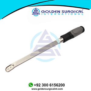 เครื่องมือขูดฟันม้าแบบสั้น 15 นิ้ว (38 ซม.) - แบบจับปิด ใช้มือขูด สำหรับใบมีด DN125P - Product Image 2