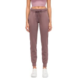 Low Price Sweat Pants Training Cotton Regular Fit Sweat Pants Custom Logo <b>Drawstring</b> Jogger Pants for Women - Product Image 3