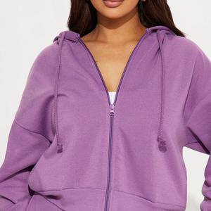 ชุดวอร์มซิปคุณภาพสูง เสื้อฮู้ดมีเชือกผูกและกระเป๋า / ชุดกีฬาทันสมัย สวมใส่สบาย ระบายอากาศได้ดี - Product Image 3