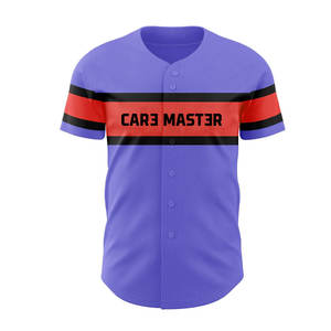 Vente en gros, maillot de baseball par sublimation, maillot de baseball par sublimation, vêtements d'équipe personnalisés, maillot de baseball imprimé - Product Image 5