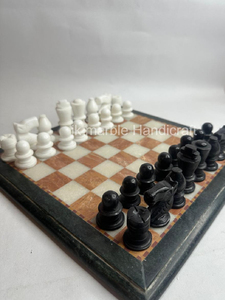 Ấn Độ Đá Cẩm Thạch Patterned bàn cờ trò chơi Set Handmade Item New tốt nhất người bán hot cho trẻ em bán buôn giá tốt nhất - Product Image 2