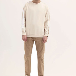 Sudadera de Cuello Redondo Gruesa de Invierno con Logotipo Personalizado, Bordado e Impresión Digital, Ropa Urbana para Hombre - Product Image 1