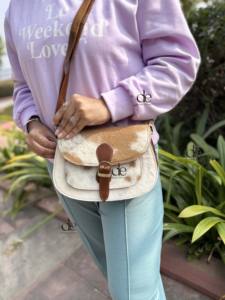 Bolso de piel de vaca occidental de nuevo diseñador, bolso de mano, bolso de mano con estilo bohemio, gran oferta, bolso de mano multiusos para mujer - Product Image 3