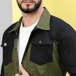 Veste en jean pour hommes de qualité supérieure dernier style à prix abordable offre spéciale veste en jean légère pour hommes avec fabrication sur mesure - Product Image 6