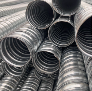 Thiết kế hiện đại linh hoạt bài căng thẳng kim loại sóng Ống thép ống bền cho tường và sàn ứng dụng - Product Image 4