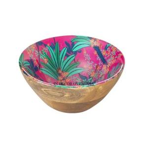 Lot de 5 bol de service en bois de haute qualité et autres articles avec accessoires de couverts au prix le plus bas - Product Image 2