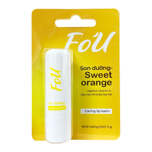 Wholesale Fobelife <b>Lip</b> Care <b>Balm</b> Yellow High Quality Private Label 5g Moisturizing Fruit Flavor <b>Stick</b> - Product Image 2
