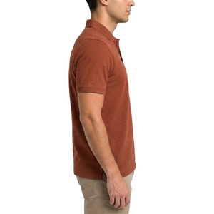 เสื้อโปโลผู้ชายพรีเมียม ผ้าฝ้าย 220 GSM ระบายอากาศได้ดี ทรงปกติ กระดุม 3 เม็ด แขนสั้น สวมใส่สบาย เหมาะสำหรับธุรกิจและลำลอง - Product Image 2