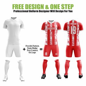 Maillot de football imprimé à manches courtes en polyester respirant et à séchage rapide de haute qualité, kit personnalisé sublimé pour équipe, directement de l'usine - Product Image 2