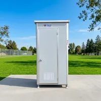 Toilettes préfabriquées mobiles portables et compactes pour l'extérieur, personnalisables selon des besoins spécifiques