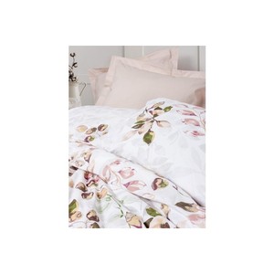 Juego de Funda Nórdica Doble de Algodón Beige Brice, Modelo Box, 4 Piezas, con Estampado Floral, para Cama King, Twin, Boda, Uso Doméstico - Product Image 2