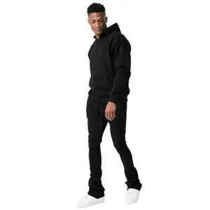 Survêtements pour hommes slim fit, vêtements de sport tendance en deux pièces, tenue de jogging moderne, tenue d'entraînement décontractée, vêtements élégants pour tous les jours - Product Image 5