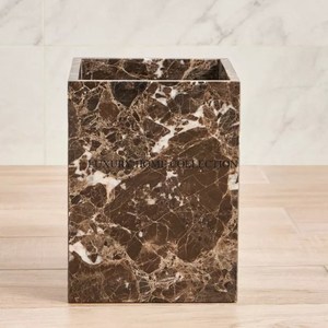 Cubo de basura de metal resistente de primera calidad con un diseño espacioso para una gestión eficiente de residuos en hogares u oficinas - Product Image 4