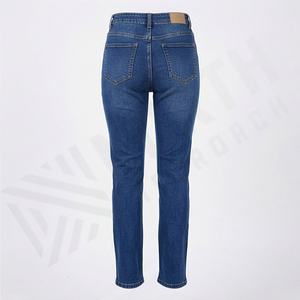 Jean en denim pour femmes, léger, nouvelle mode, meilleure qualité, jean pour femmes, jambe droite, denim extensible, pantalon taille haute, pantalon pour femmes - Product Image 2